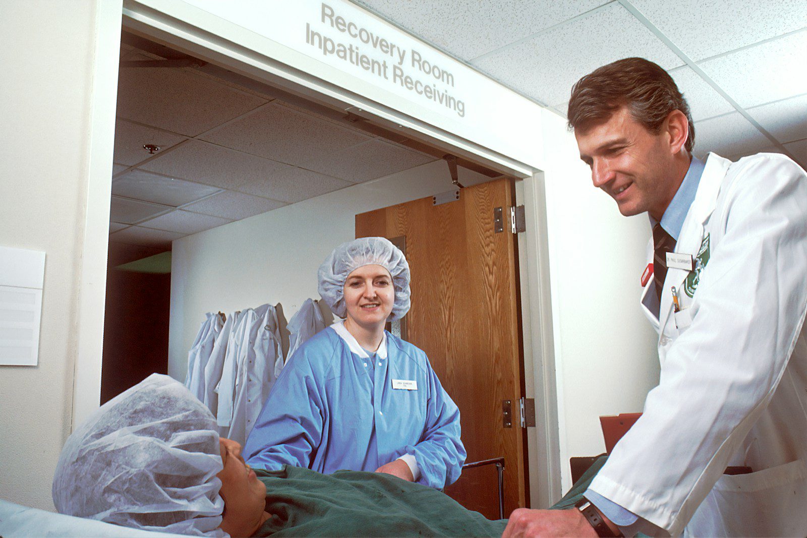Hospital Room and Patient and doctor